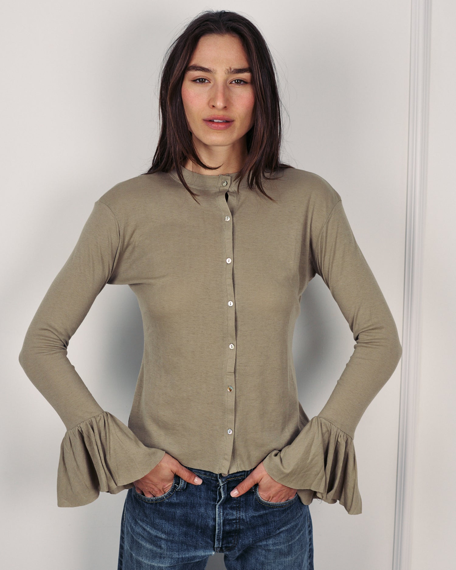 DIANA SHIRT TAUPE