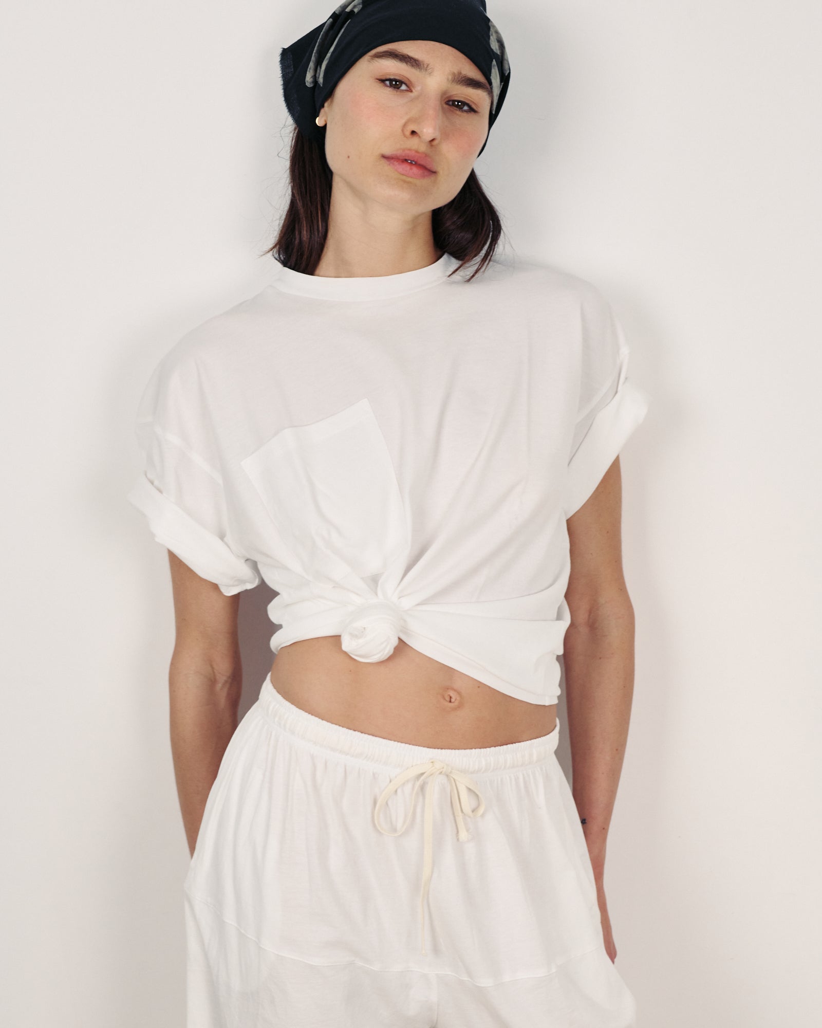 ALICIA SHORT SLEEVES WHITE