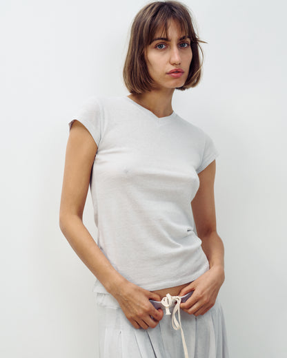 DOLLY TSHIRT LIGHT GREY