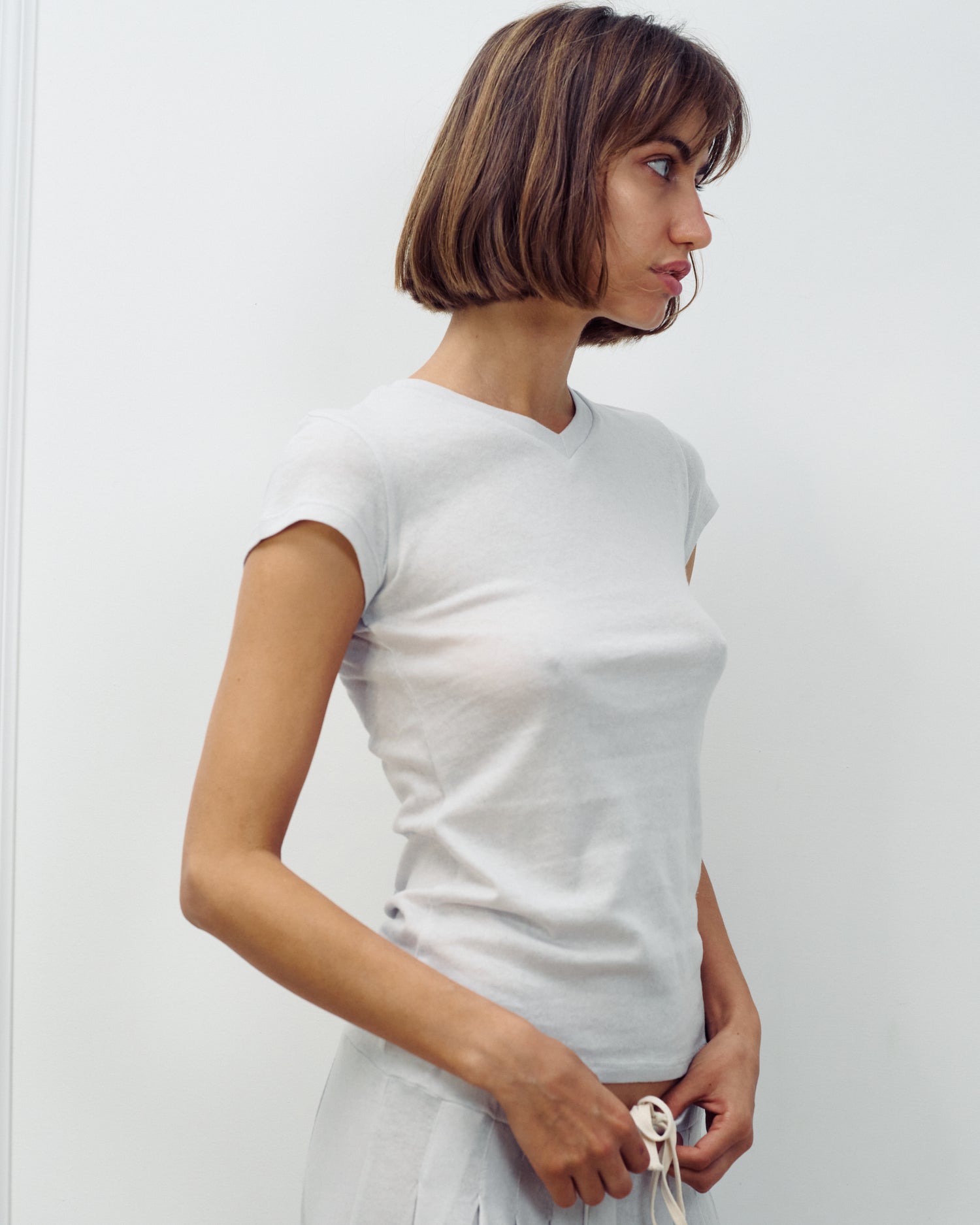 DOLLY TSHIRT LIGHT GREY