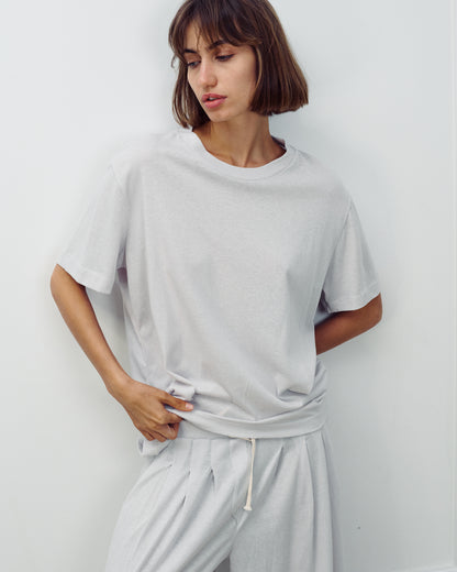 MARA TSHIRT LIGHT GREY