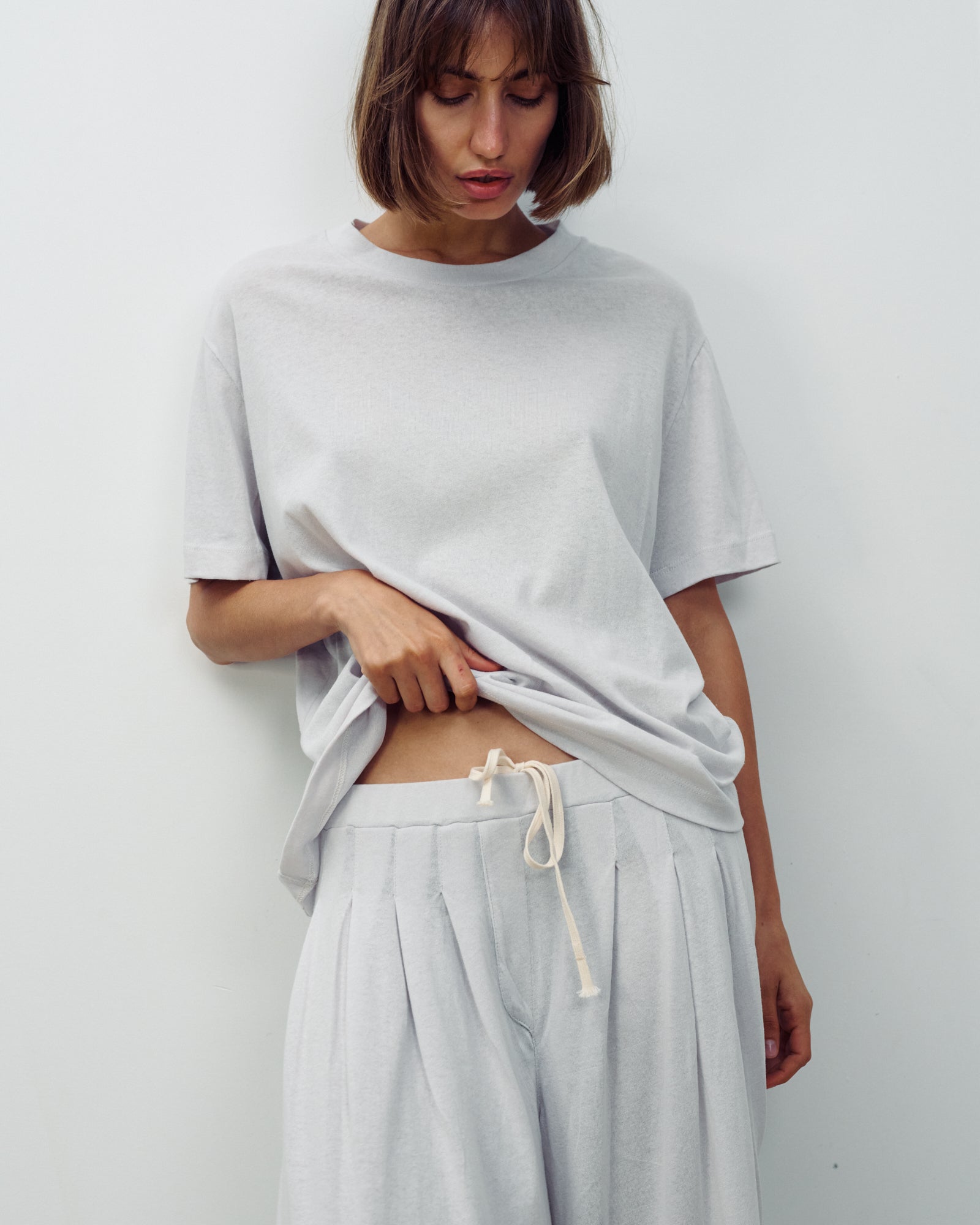 MARA TSHIRT LIGHT GREY