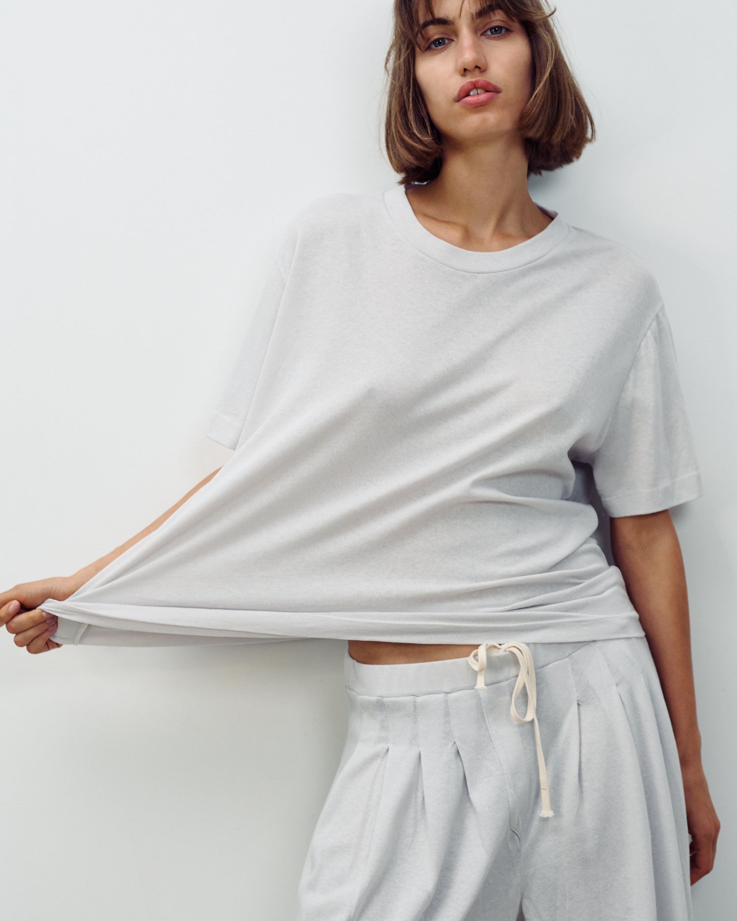 MARA TSHIRT LIGHT GREY