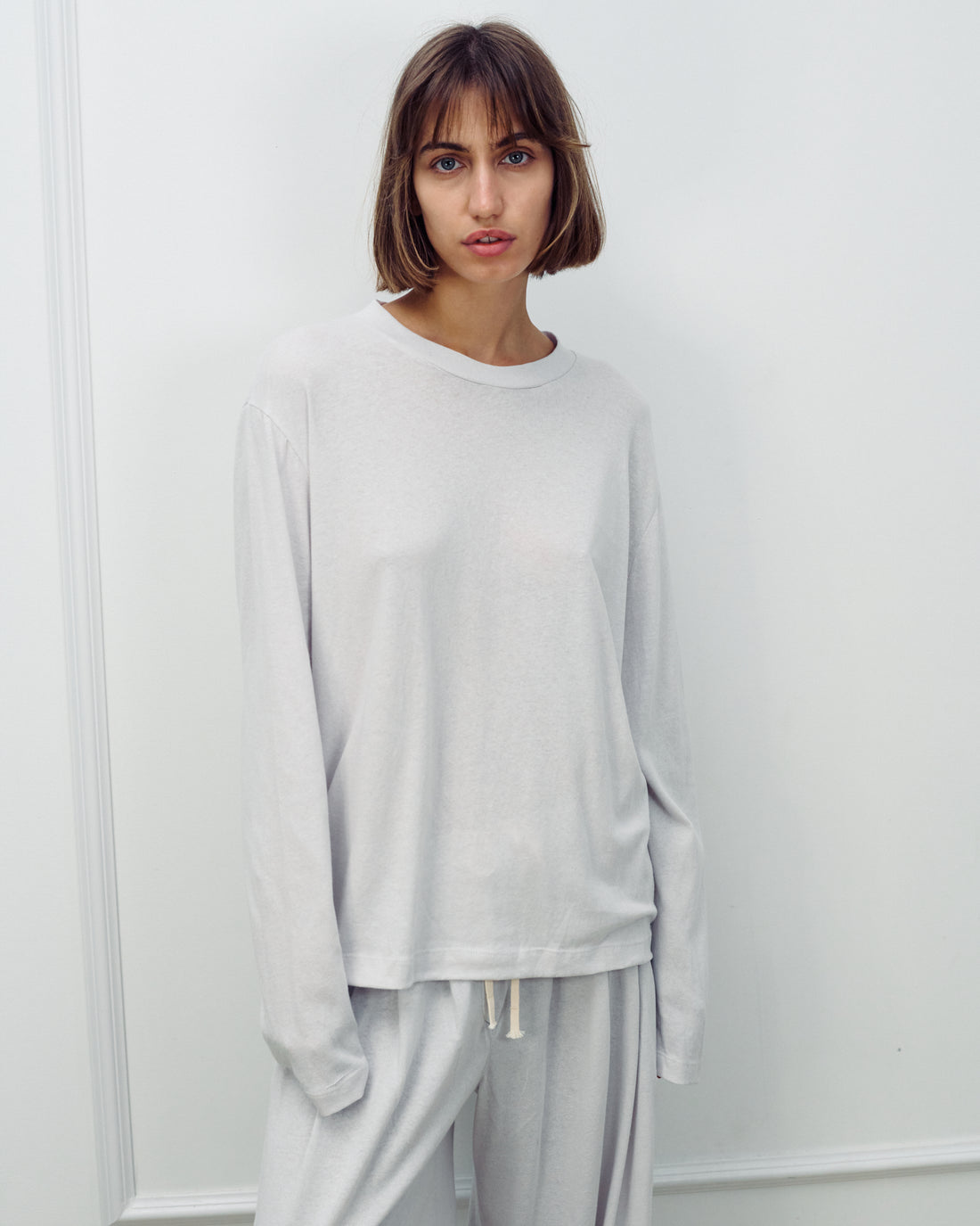 MARIOT TSHIRT LIGHT GREY