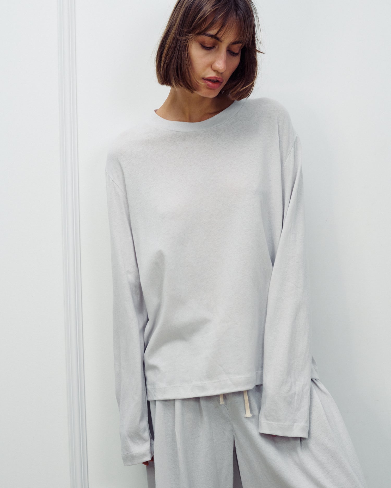 MARIOT TSHIRT LIGHT GREY