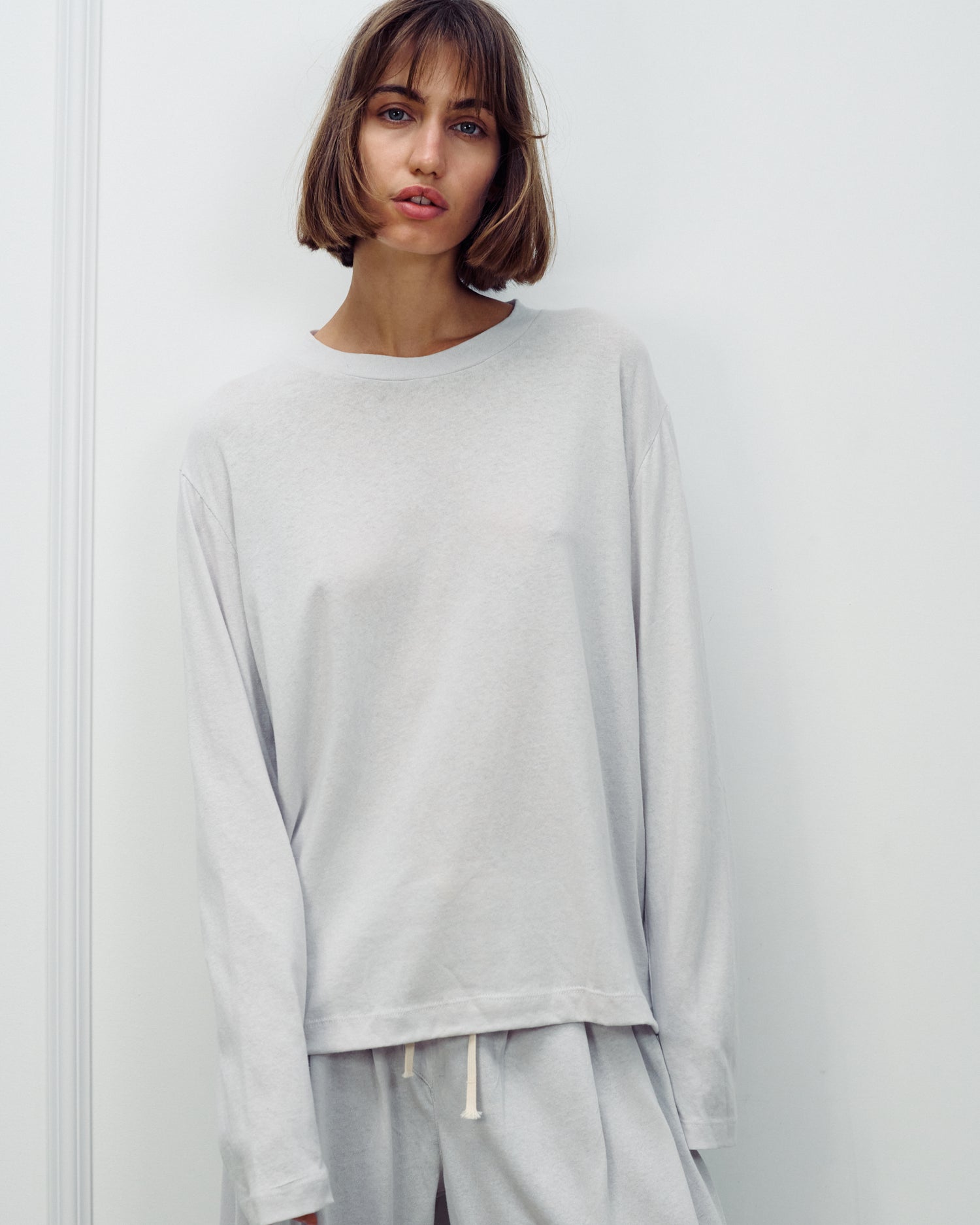 MARIOT TSHIRT LIGHT GREY