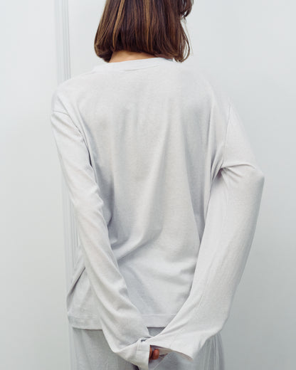 MARIOT TSHIRT LIGHT GREY