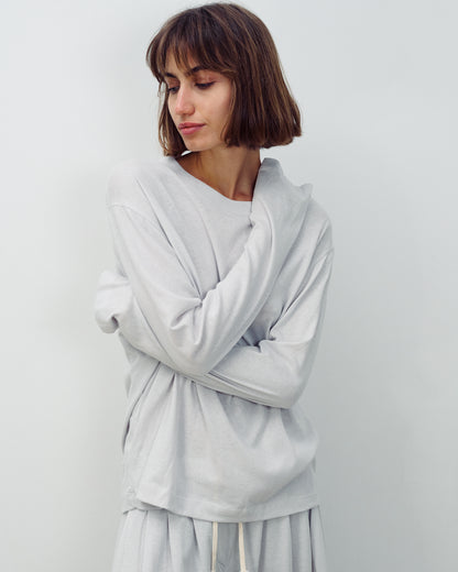 MARIOT TSHIRT LIGHT GREY