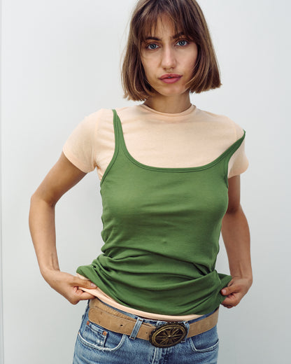 TONI TANK OLIVE