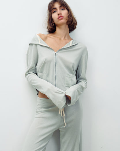 AUDREY CARDIGAN STONE