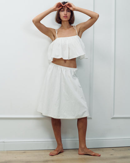 JESS SKIRT WHITE