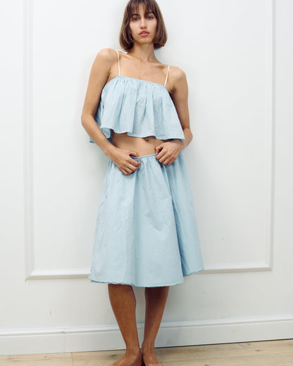 ANNA TOP LIGHT BLUE