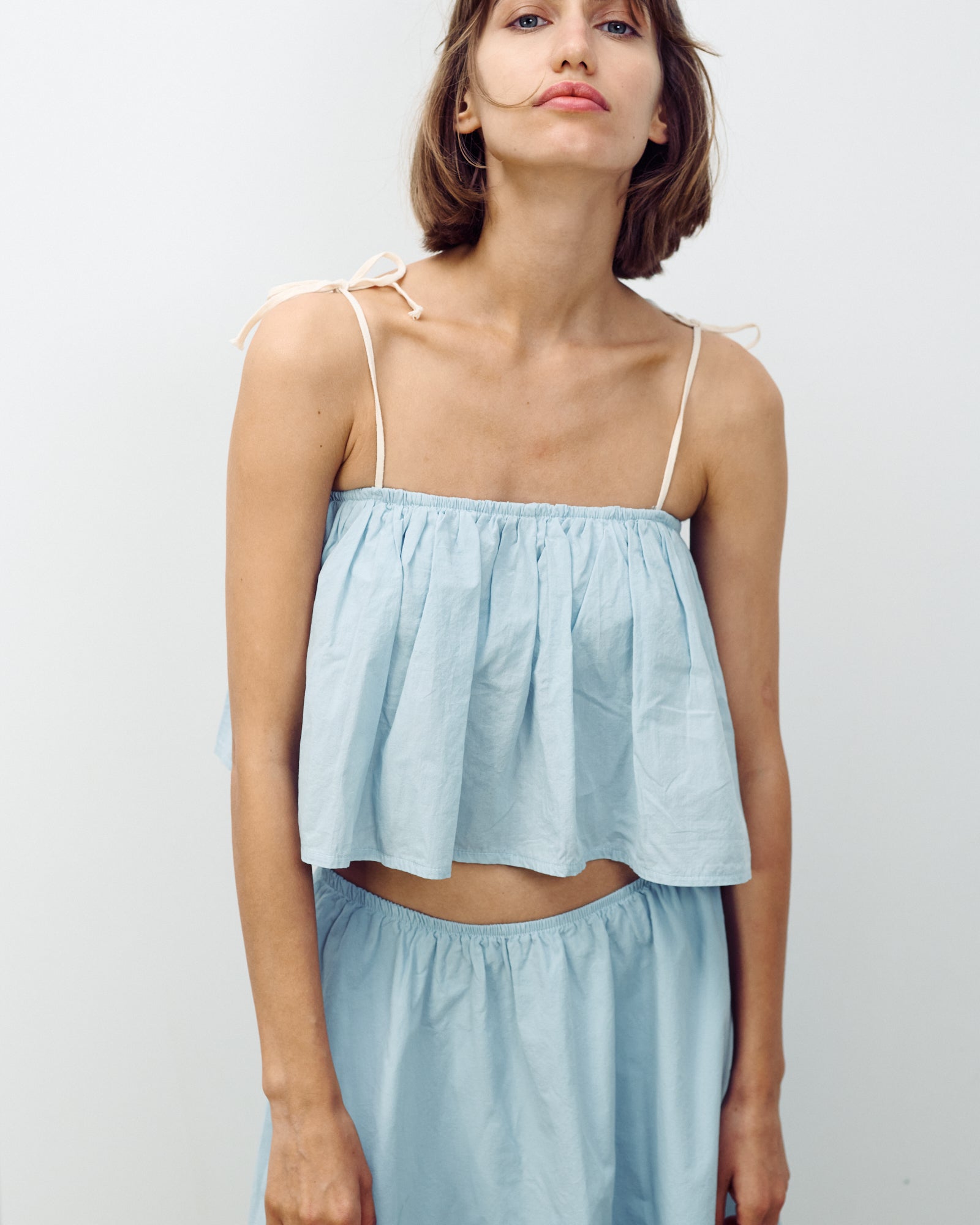 ANNA TOP LIGHT BLUE