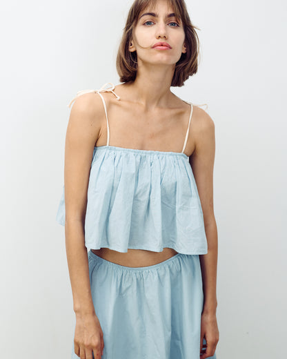 ANNA TOP LIGHT BLUE