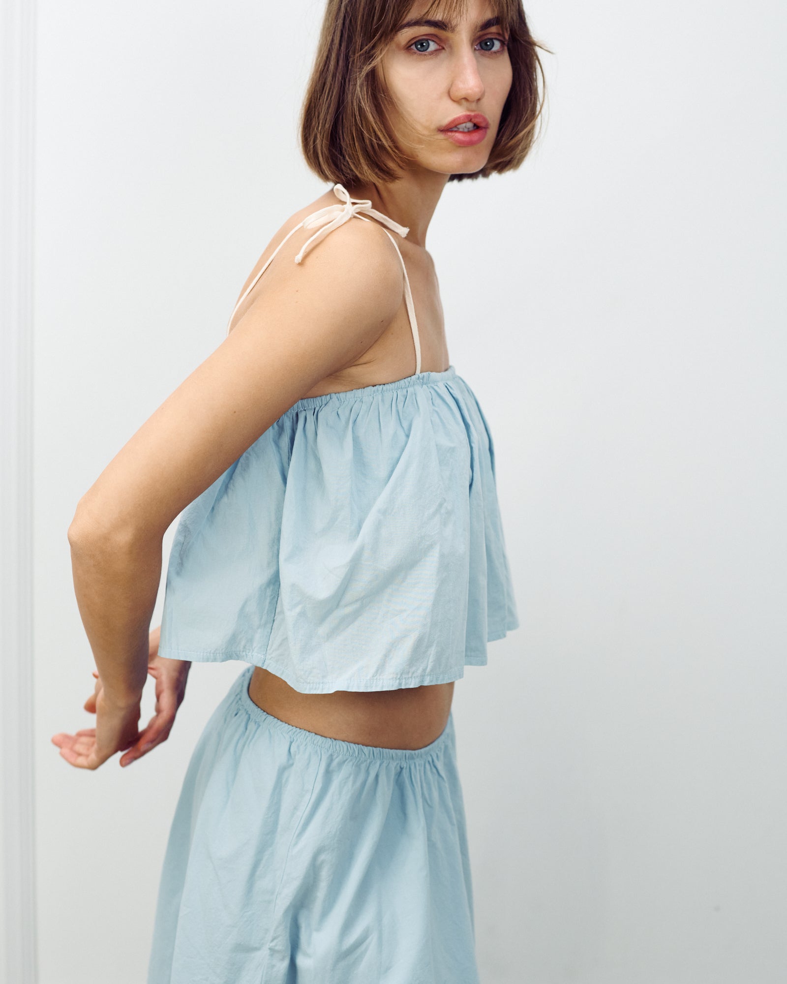 ANNA TOP LIGHT BLUE