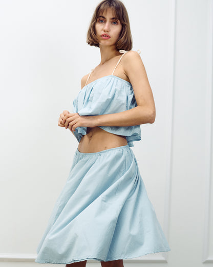 JESS SKIRT LIGHT BLUE