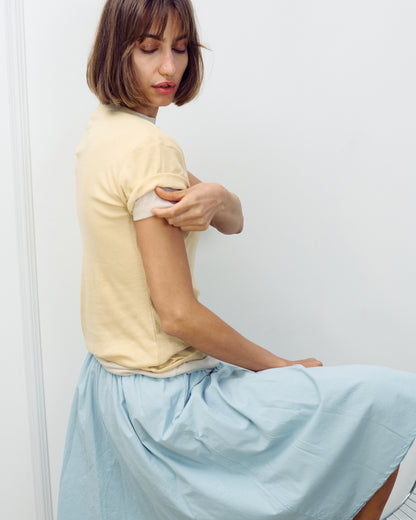 JESS SKIRT LIGHT BLUE