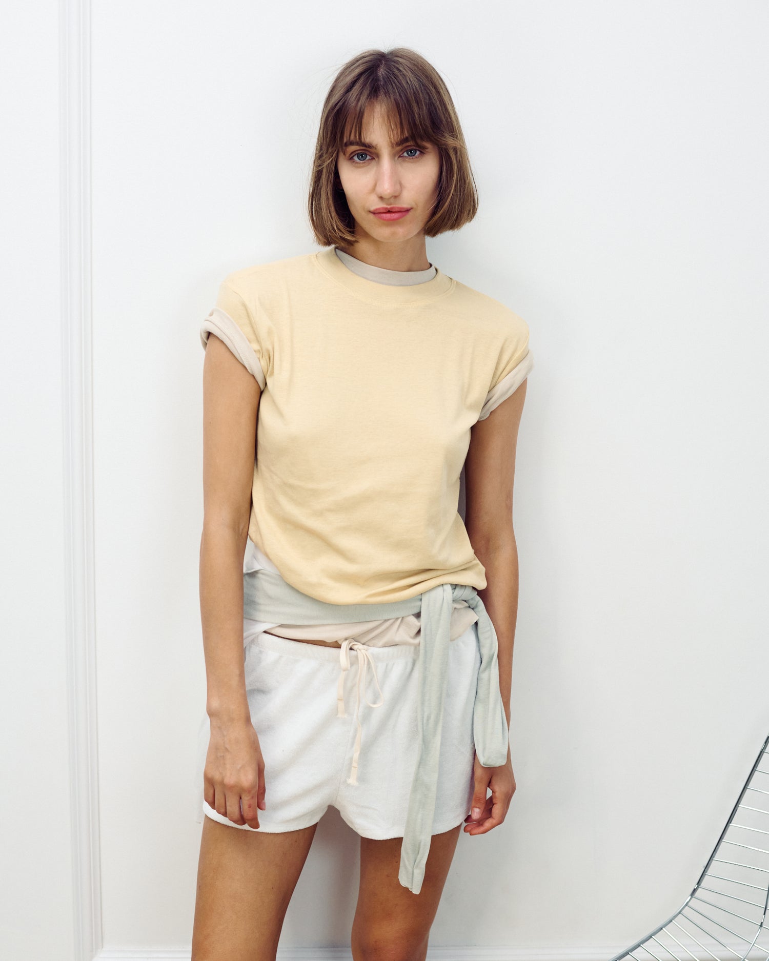 GABI SHORTS WHITE