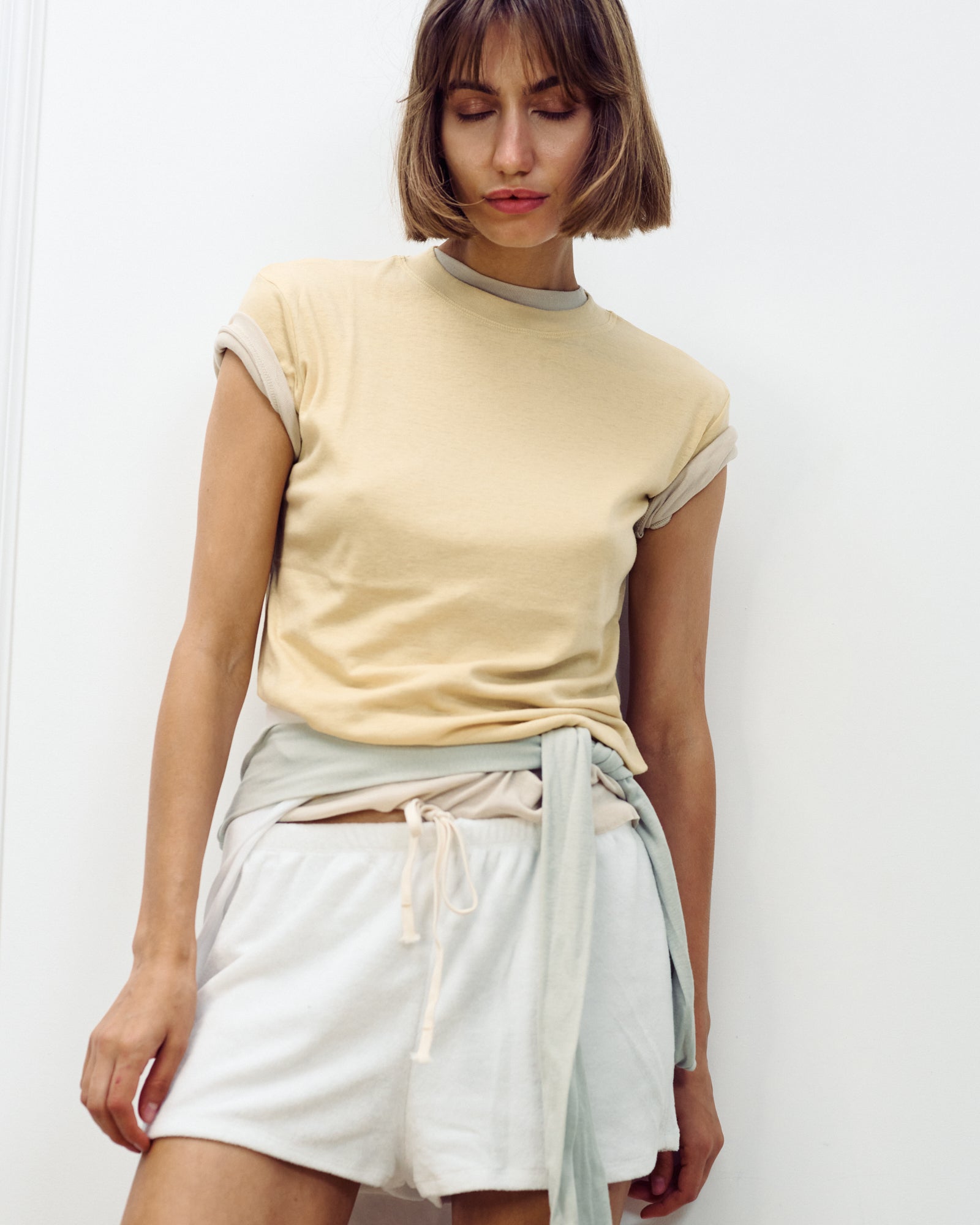 GABI SHORTS WHITE