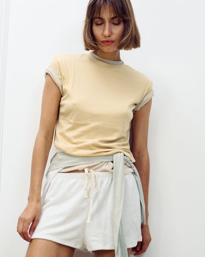 GABI SHORTS WHITE