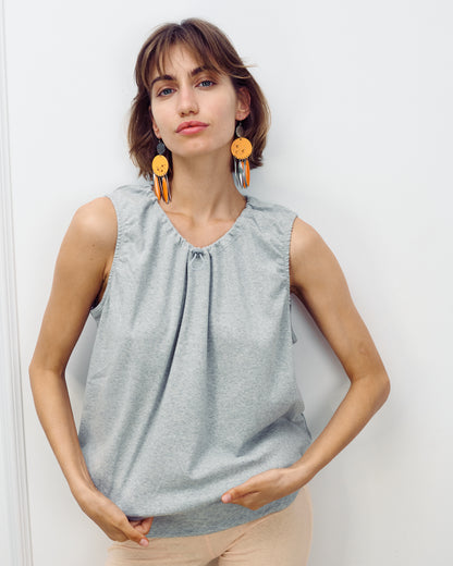 EMMA TOP CLOUD GREY