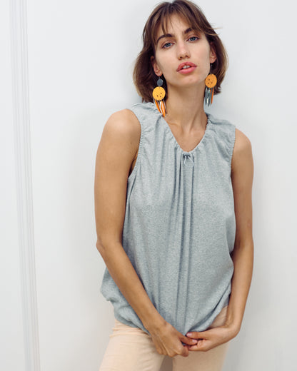 EMMA TOP CLOUD GREY