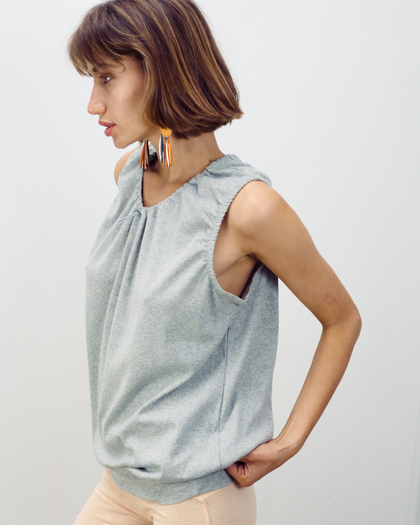 EMMA TOP CLOUD GREY