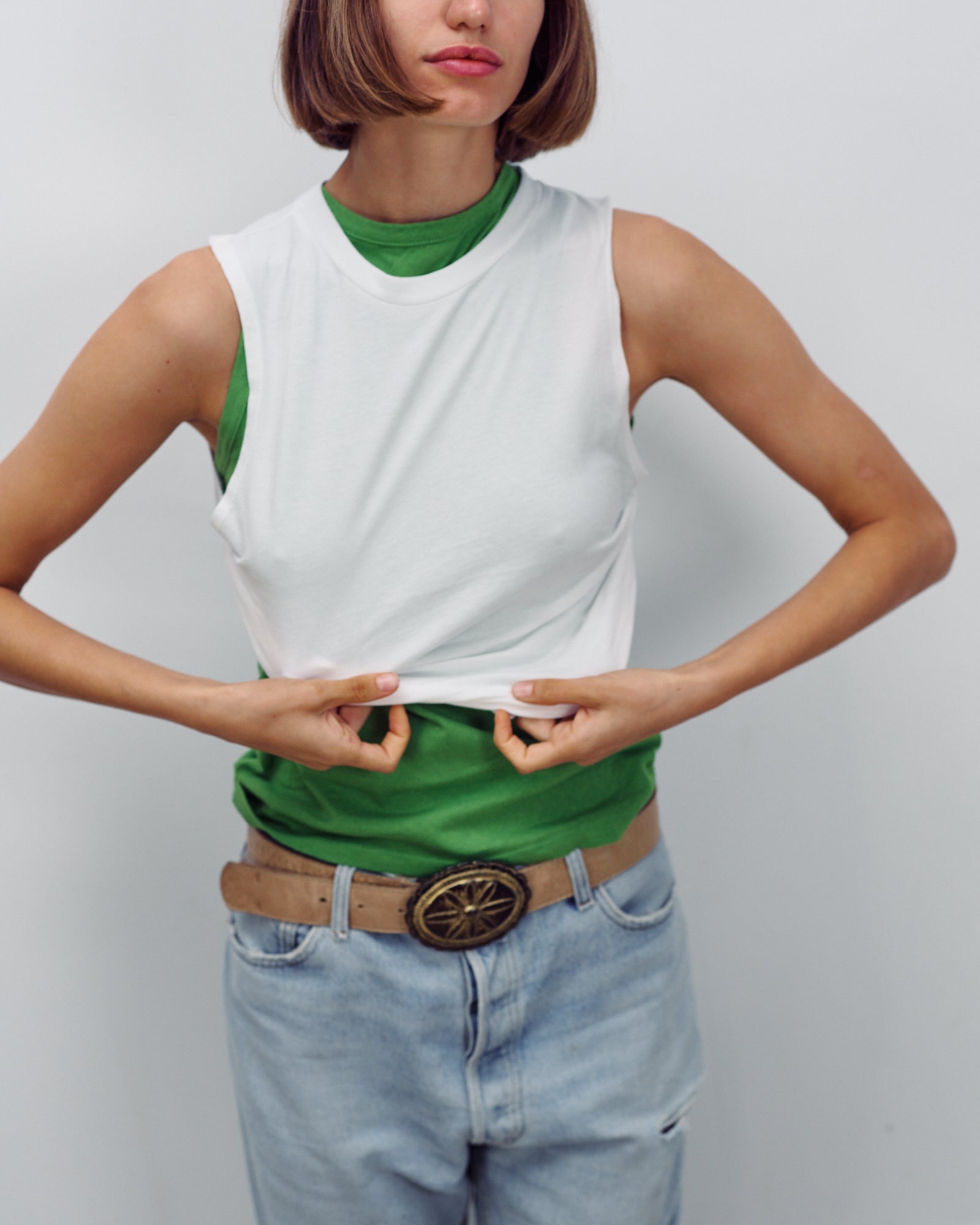NATI TANK TOP WHITE