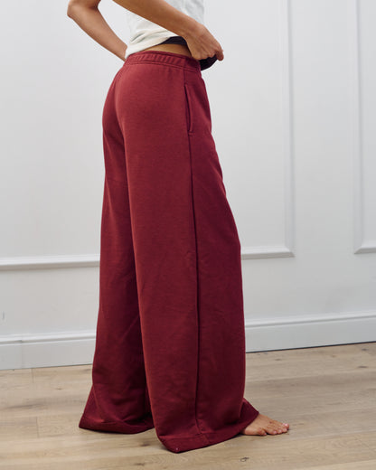 MATAN PANTS BURGUNDY