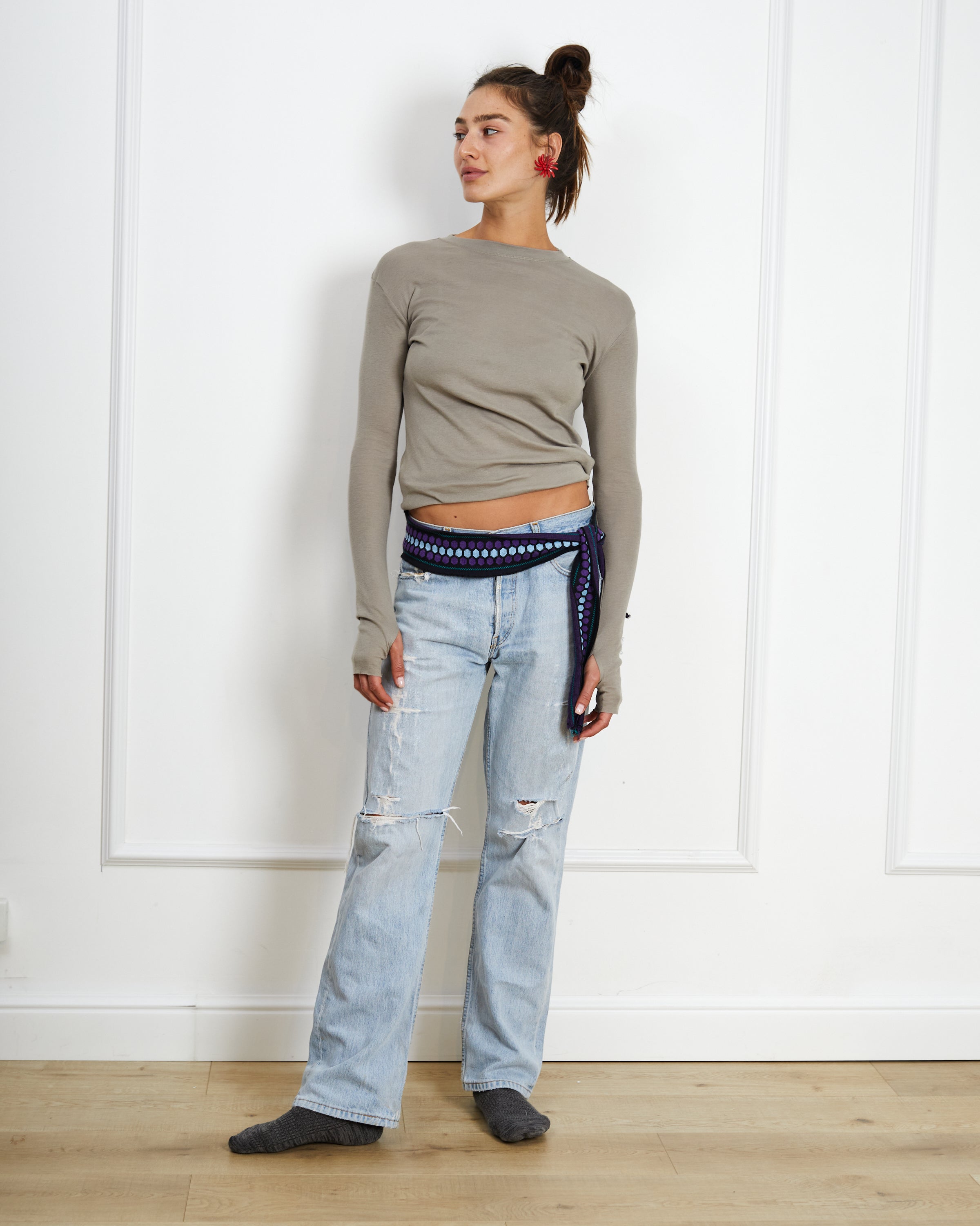 MILA CHELSEA GREY TEE