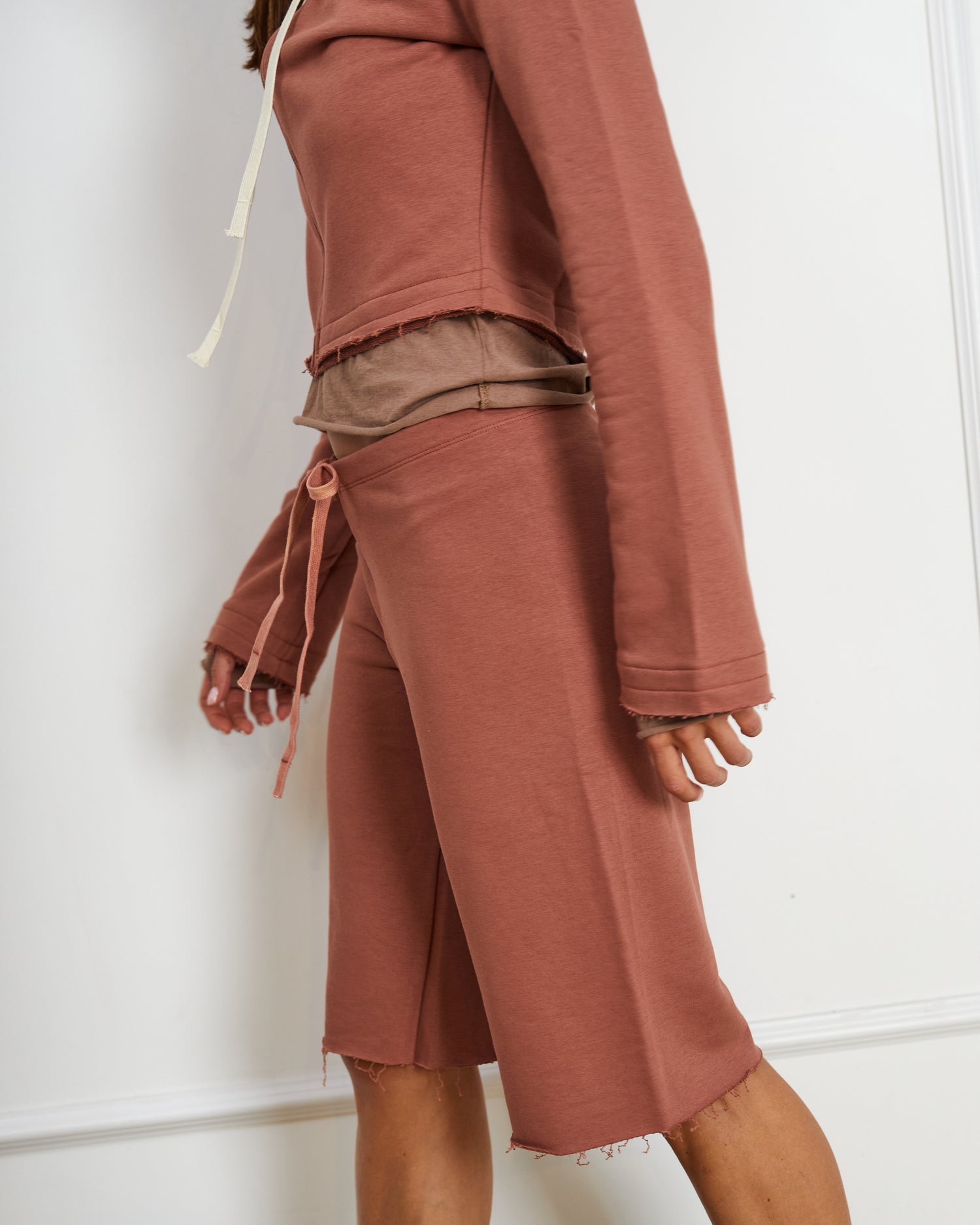 BOBO TAUPE BLUSH PANTS
