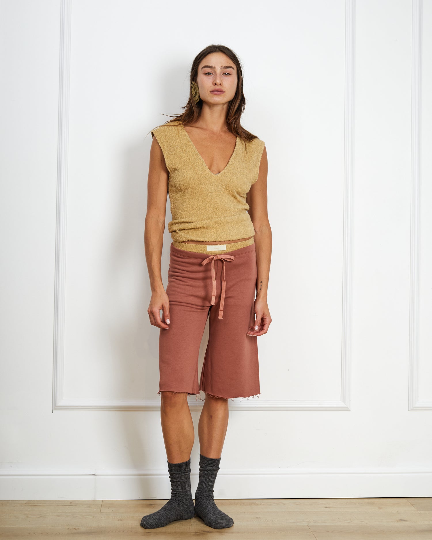 BOBO TAUPE BLUSH PANTS