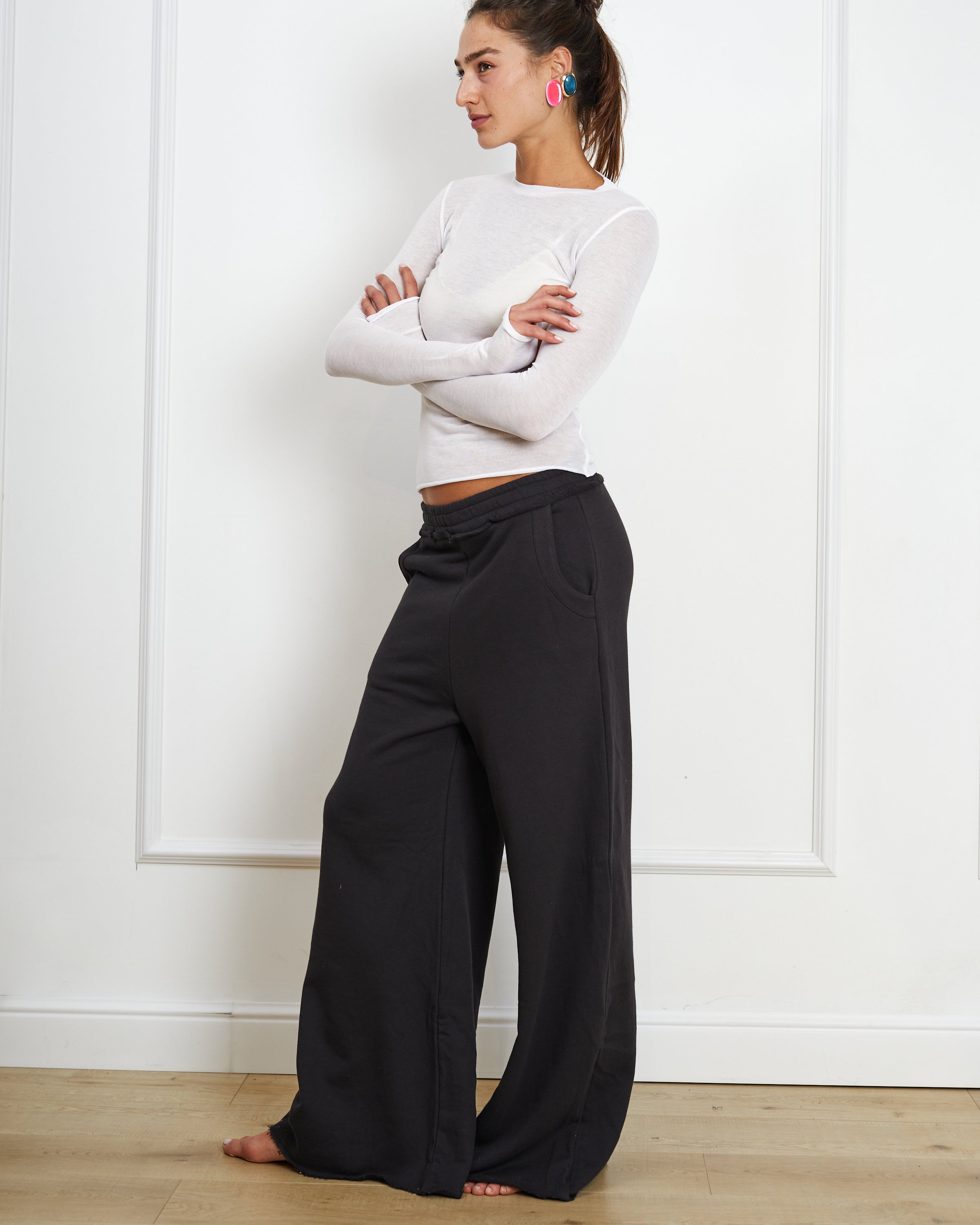 NICK EASY BLACK PANTS