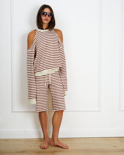 BALI RED STRIPES PANTS