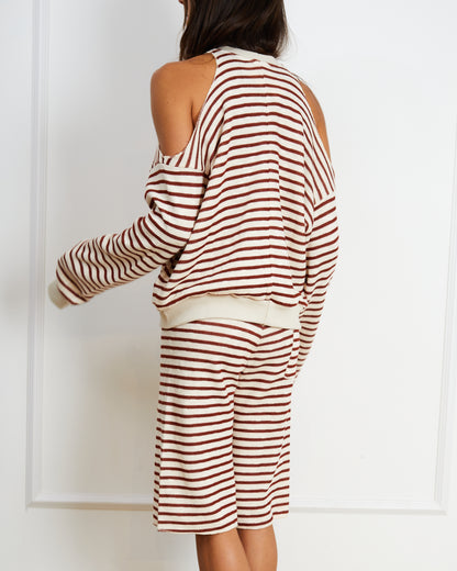 BALI RED STRIPES PANTS