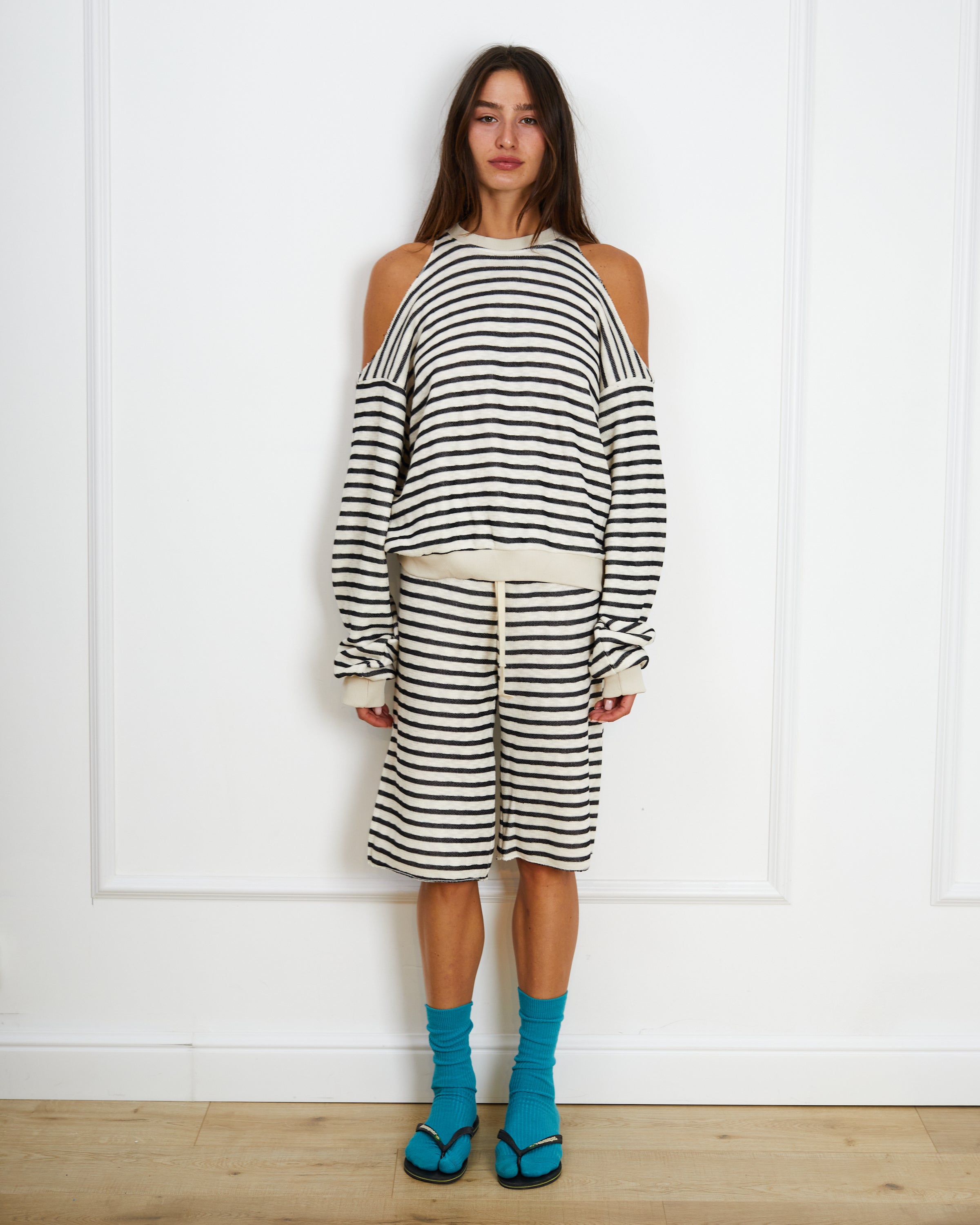 RIMINI BLACK STRIPES TOP