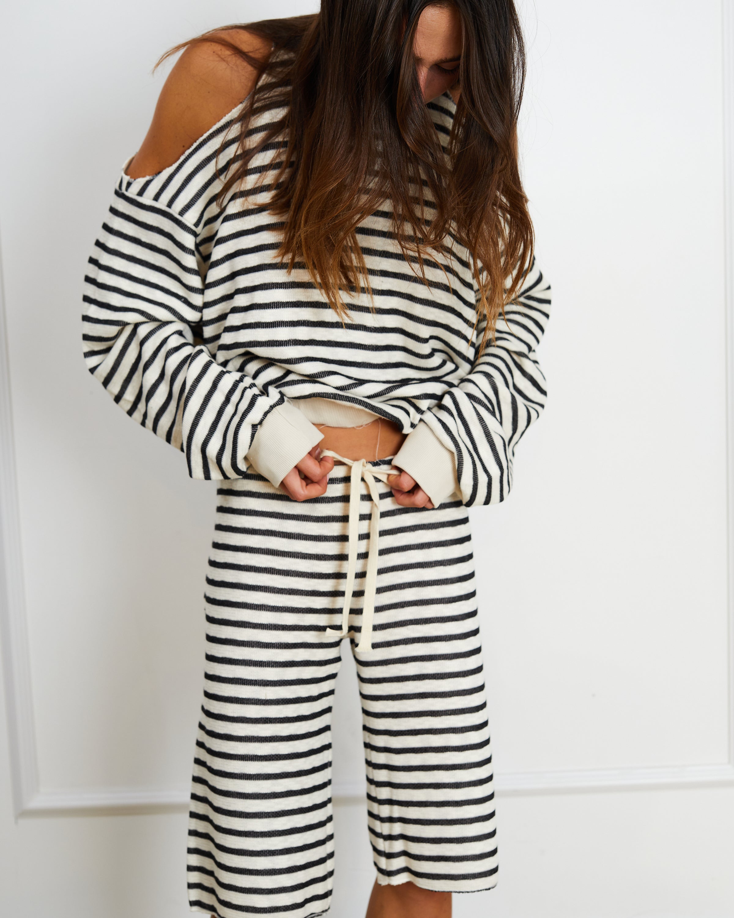 BALI BLACK STRIPES PANTS