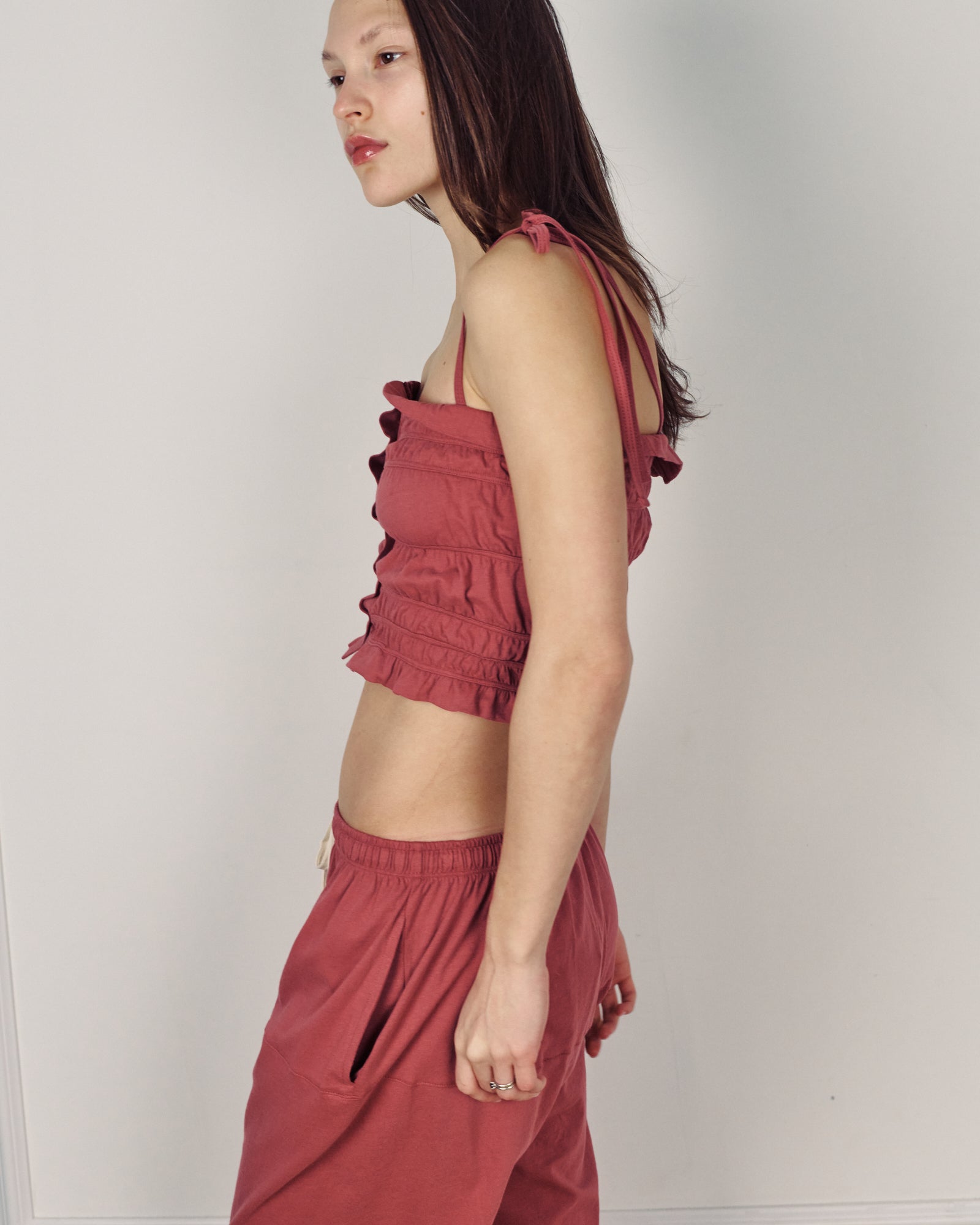 MYRIAM TOP SMOKY ROSE