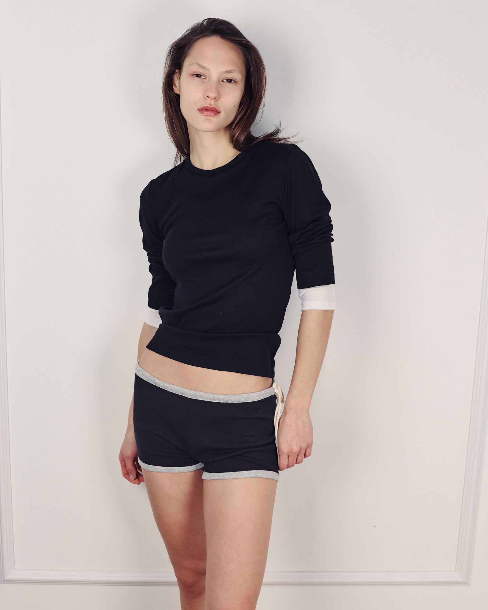 LEON SHORTS EASY BLACK