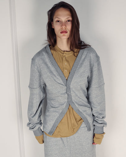 CHLOE CARDIGAN AMERICAN GREY