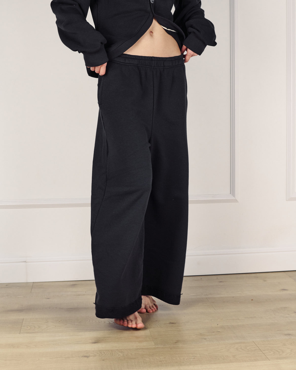 MATAN PANTS EASY BLACK