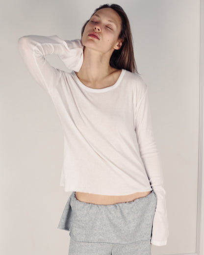 EDEN LONG SLEEVE WHITE