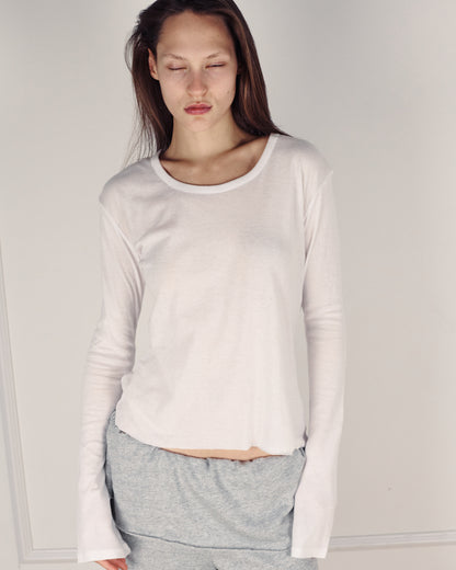EDEN LONG SLEEVE WHITE