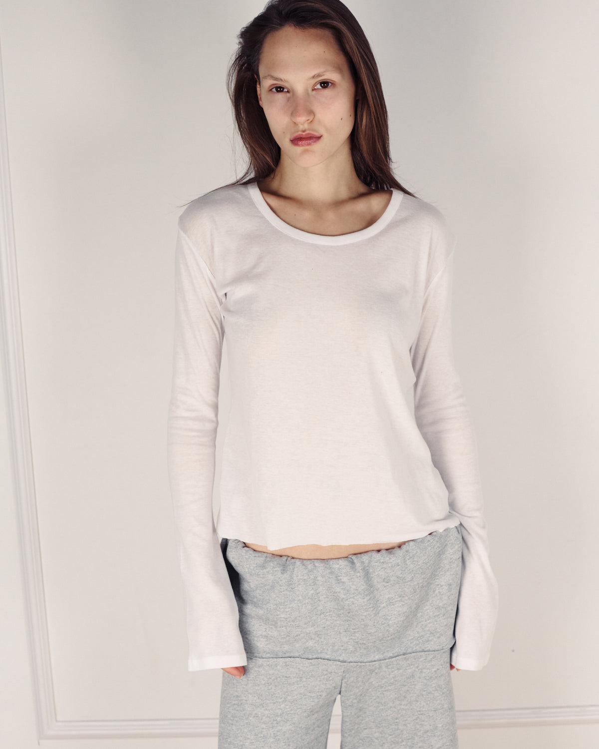 EDEN LONG SLEEVE WHITE