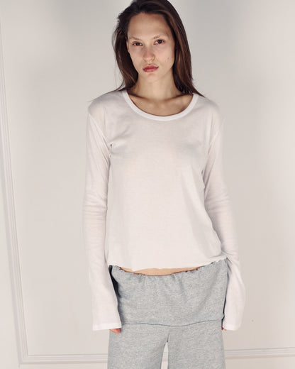 EDEN LONG SLEEVE WHITE