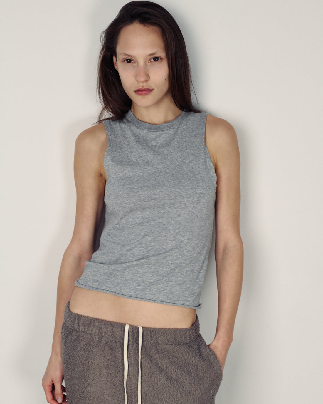 NATI TANK TOP GREY