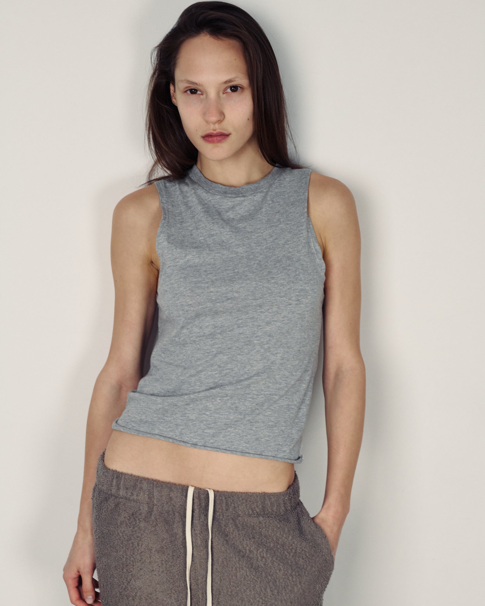 NATI TANK TOP GREY