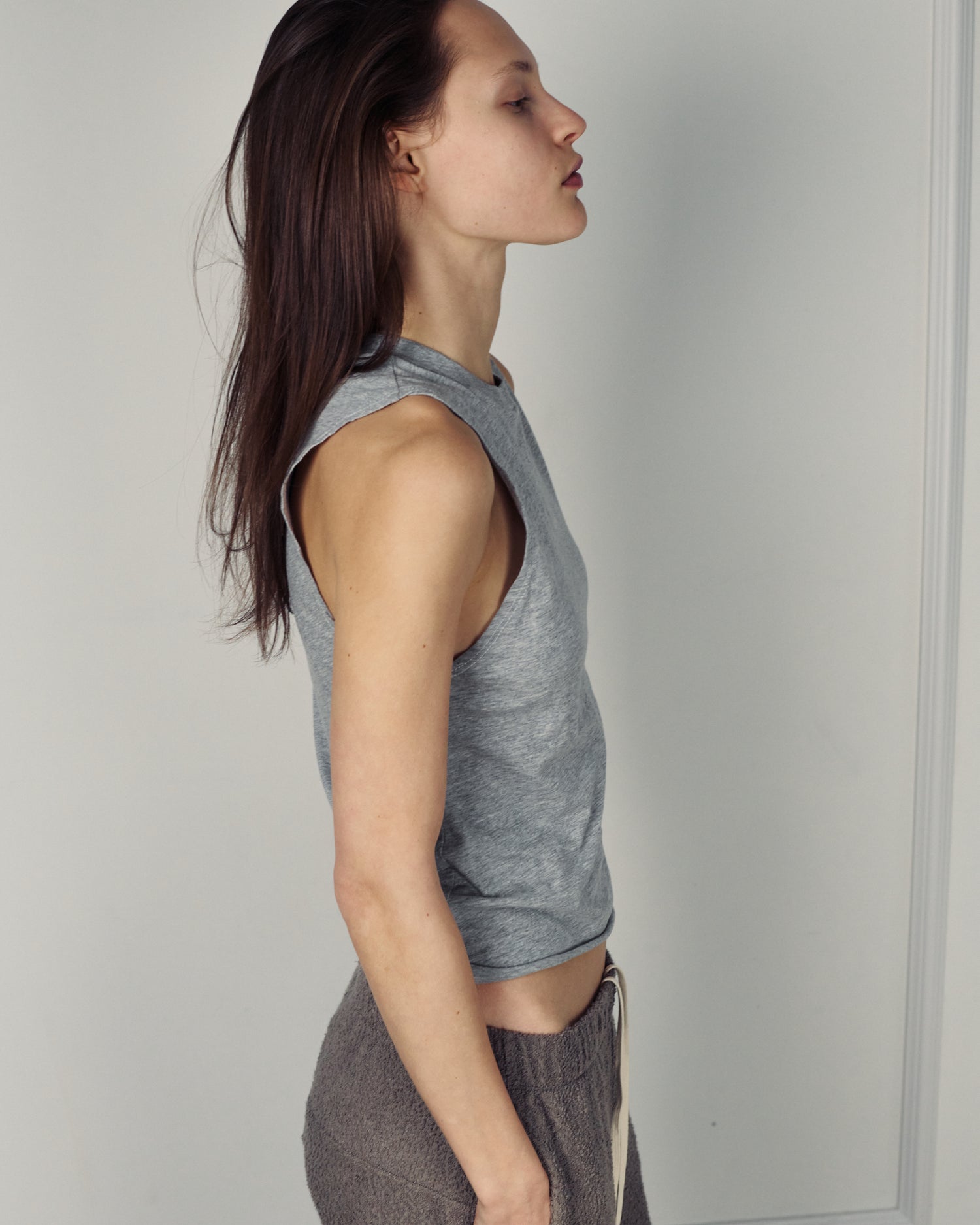 NATI TANK TOP GREY