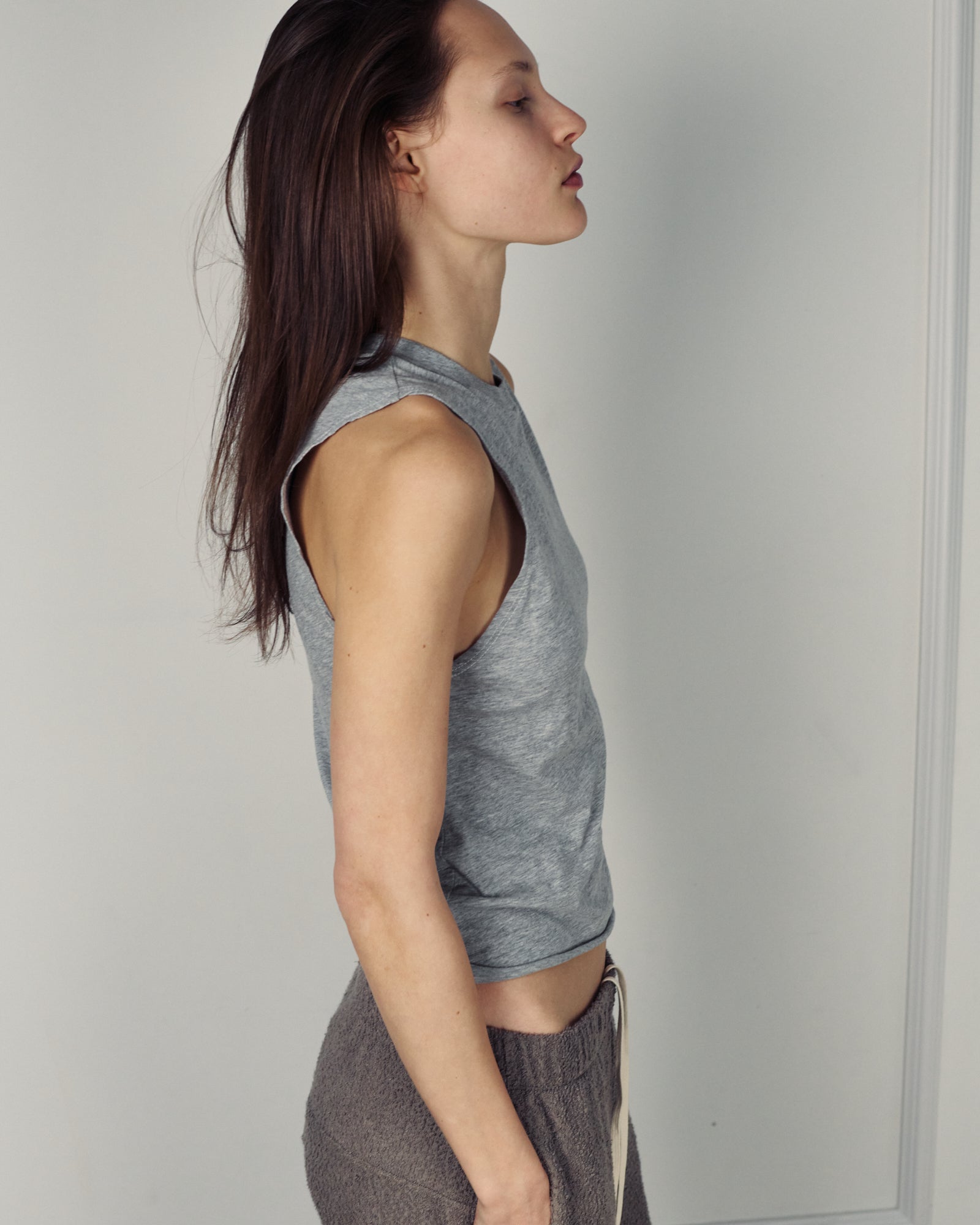 NATI TANK TOP GREY