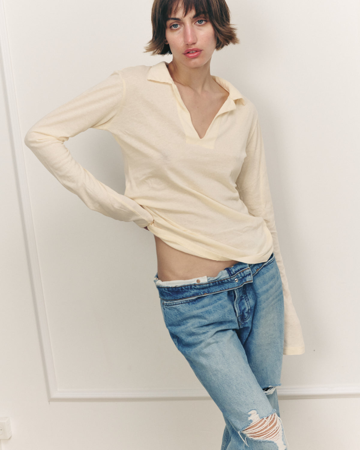 HELENA SHIRT AMERICAN BUTTER